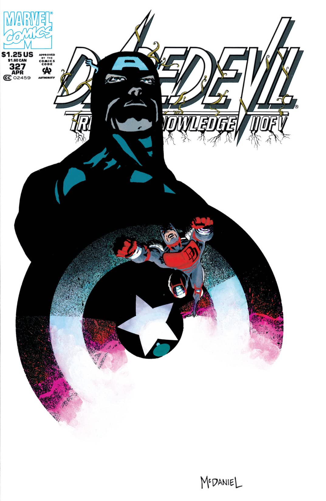 Daredevil #327 cover