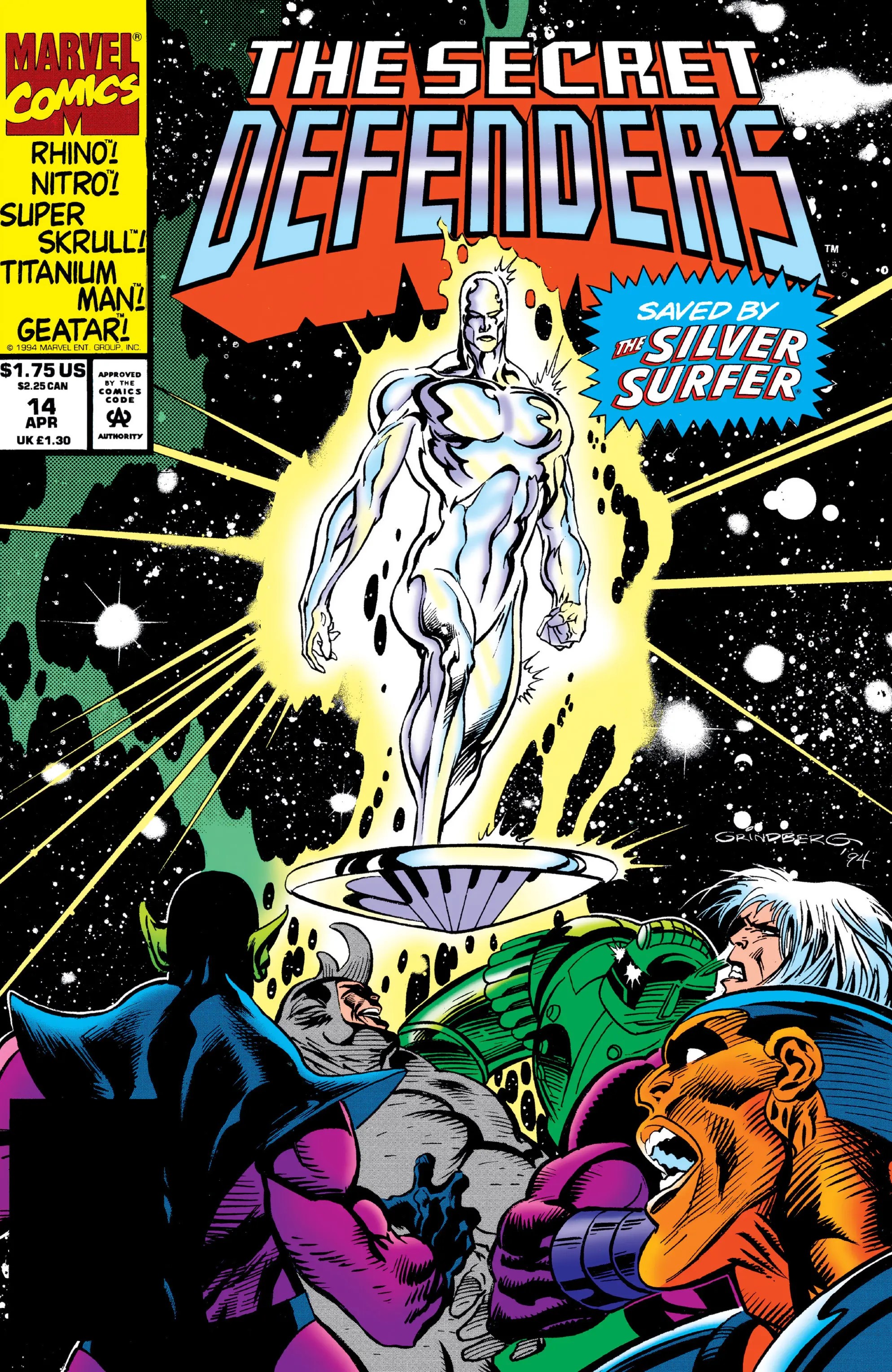 The Secret Defenders #14 cover