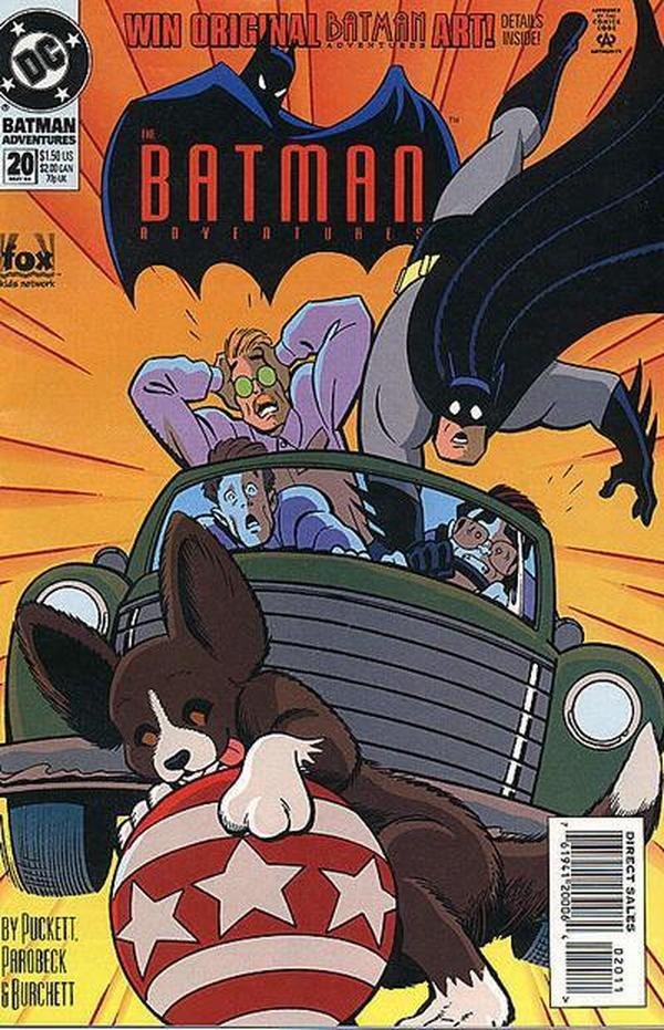 The Batman Adventures #20 cover