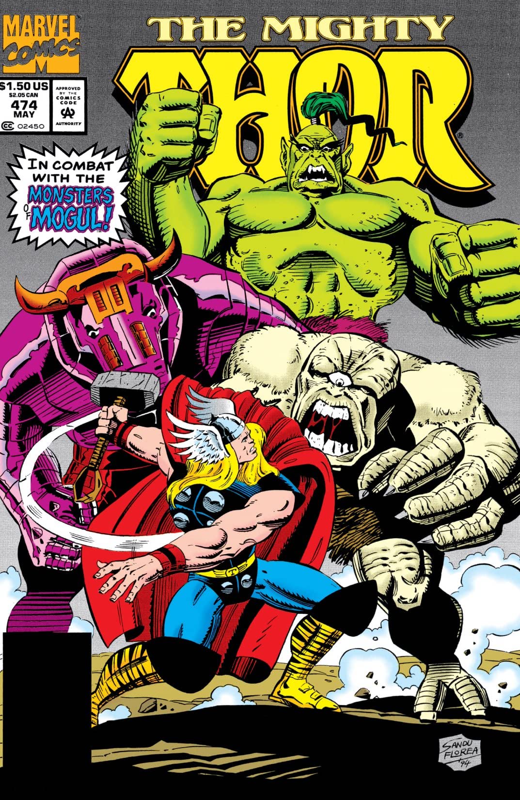 Thor #474 cover