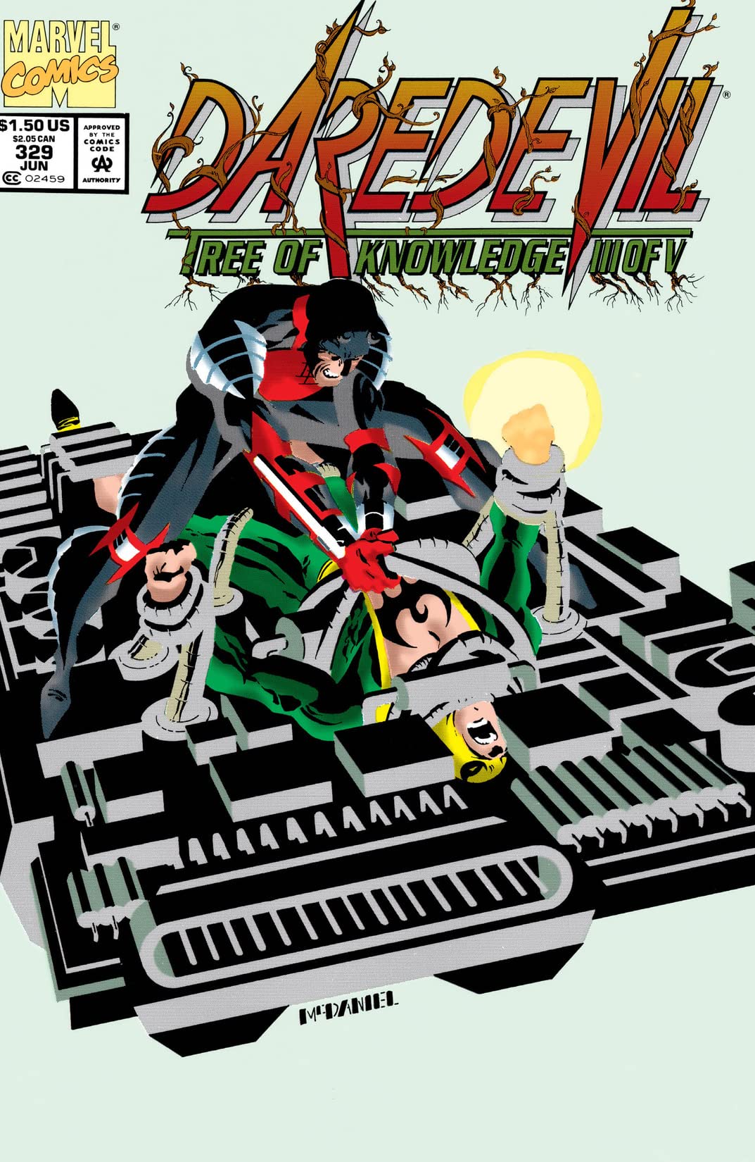 Daredevil #329 cover