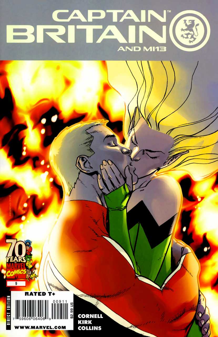 Captain Britain and MI13 #9 cover