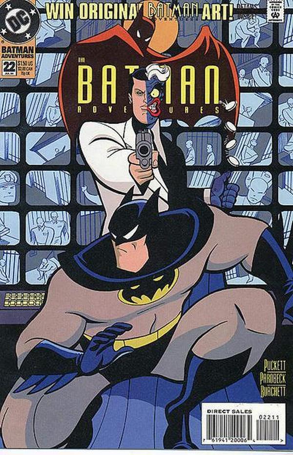 The Batman Adventures #22 cover