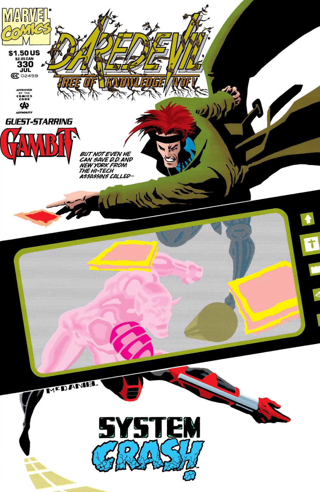 Daredevil #330 cover