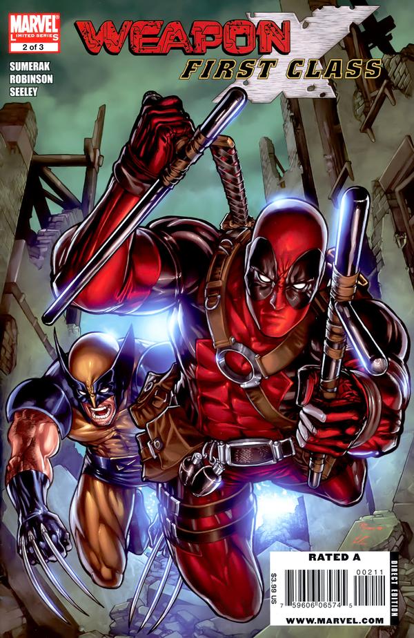 Weapon X: First Class #2 cover