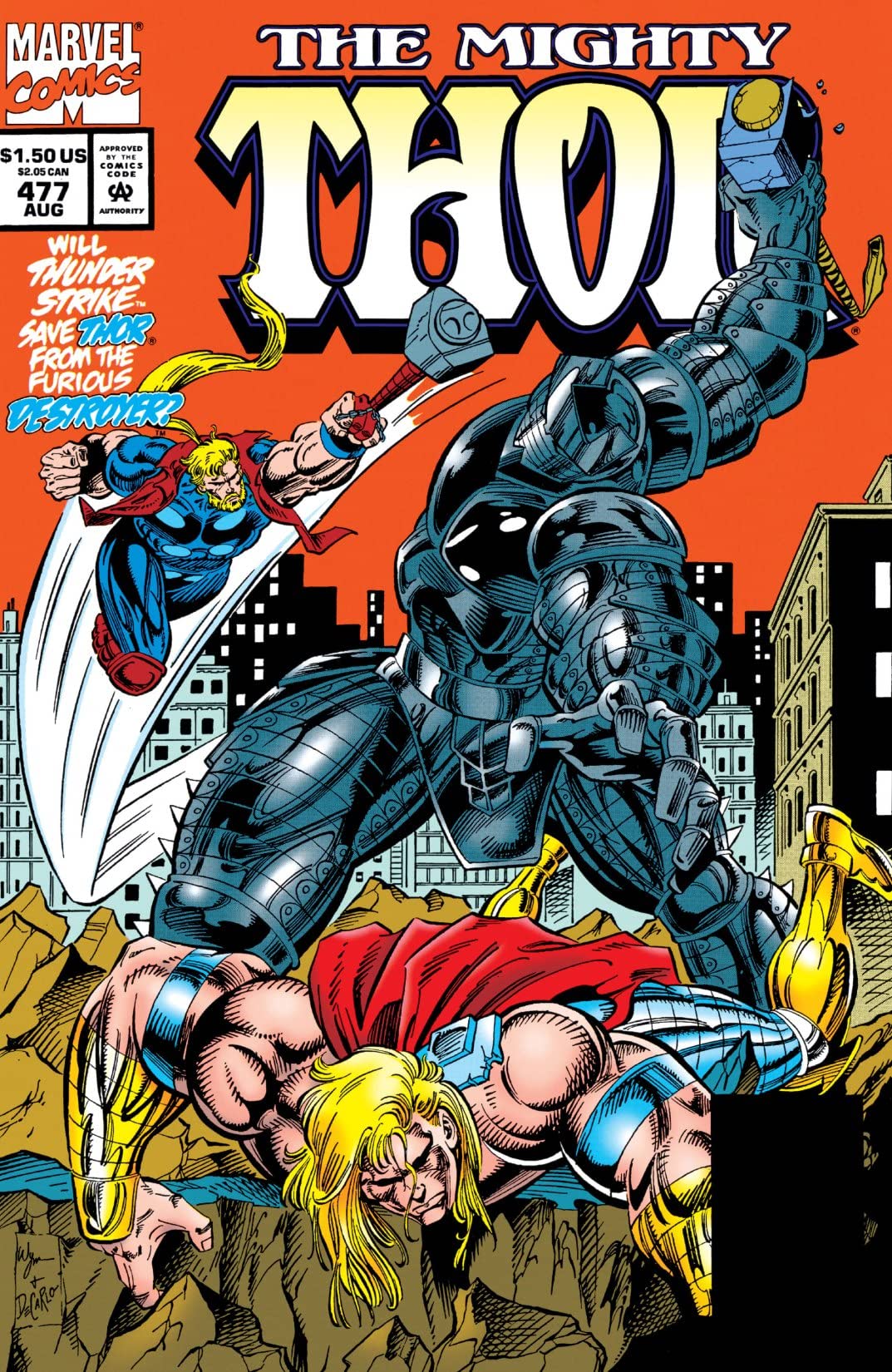 Thor #477 cover