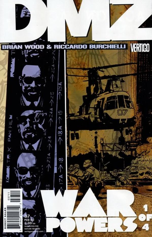 DMZ #37 cover