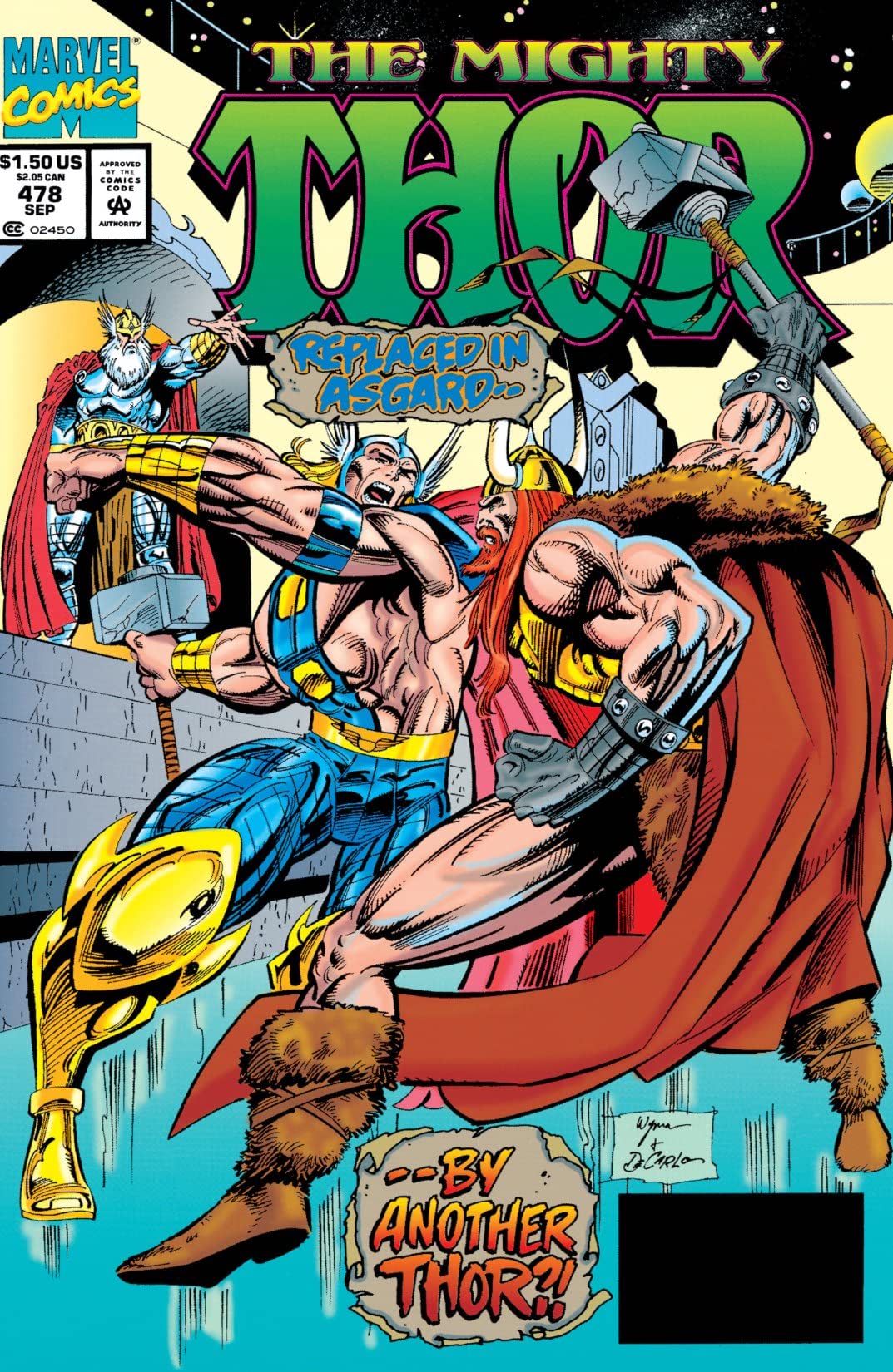 Thor #478 cover