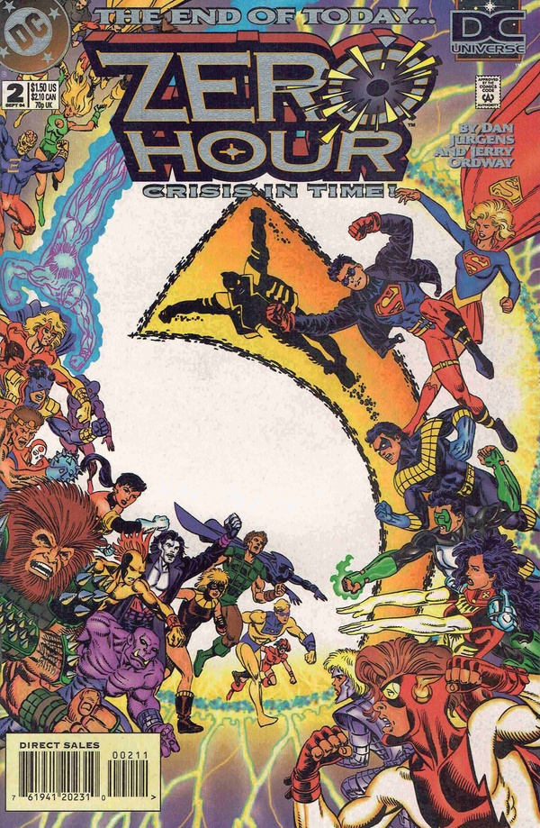 Zero Hour: Crisis in Time #2 cover
