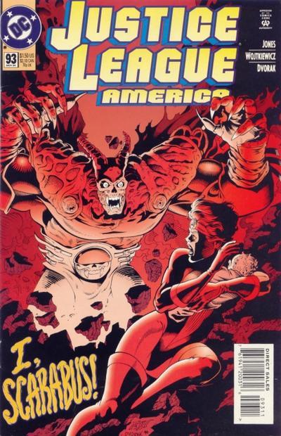Justice League America #93 cover