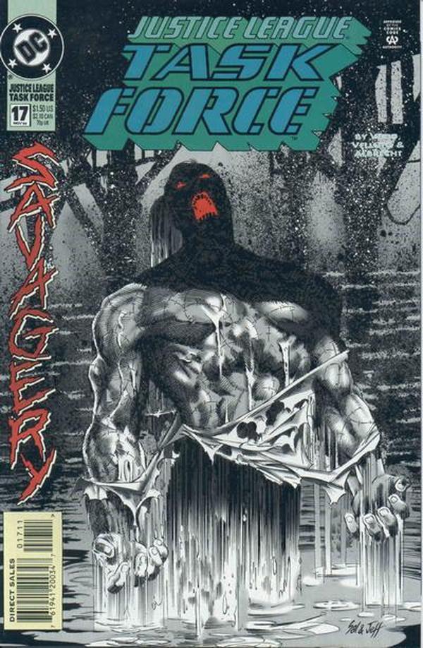 Justice League Task Force #17 cover