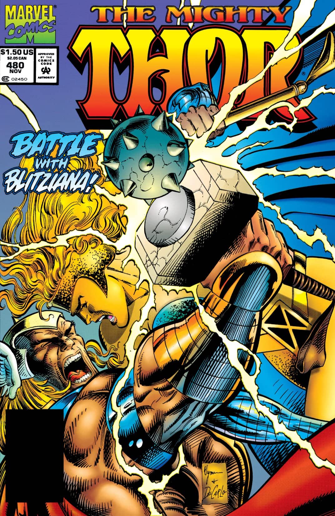 Thor #480 cover