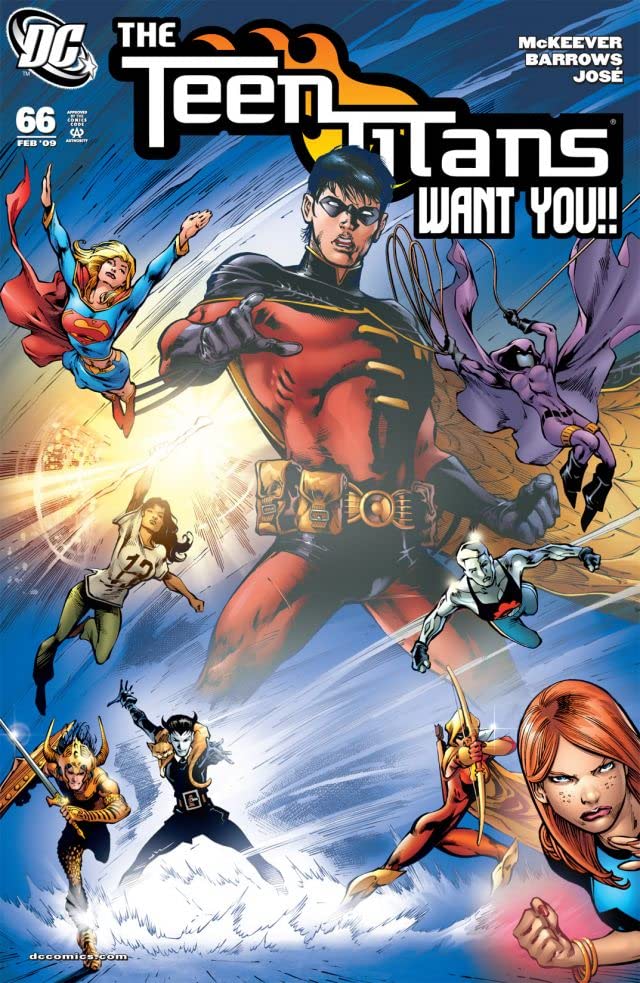 Teen Titans #66 cover