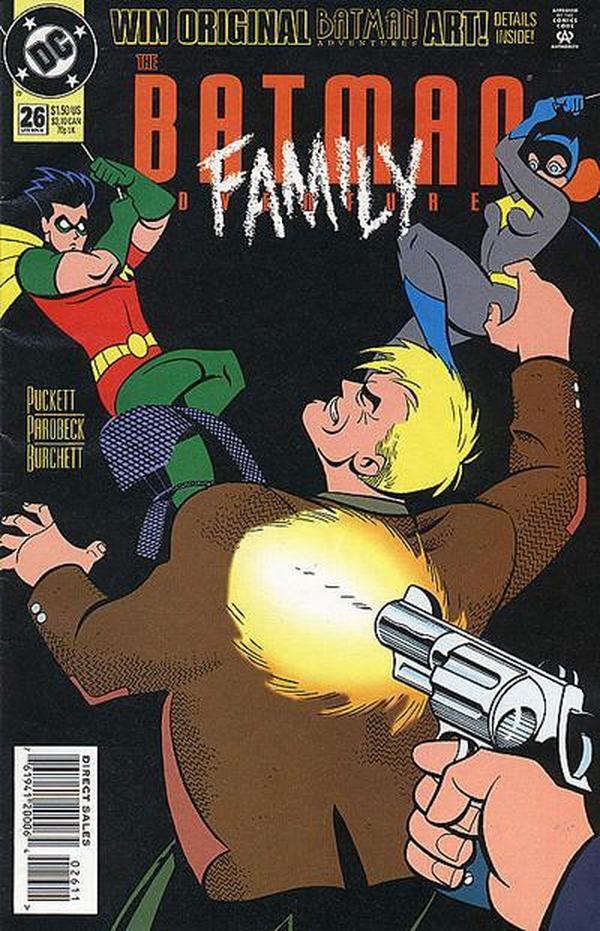 The Batman Adventures #26 cover