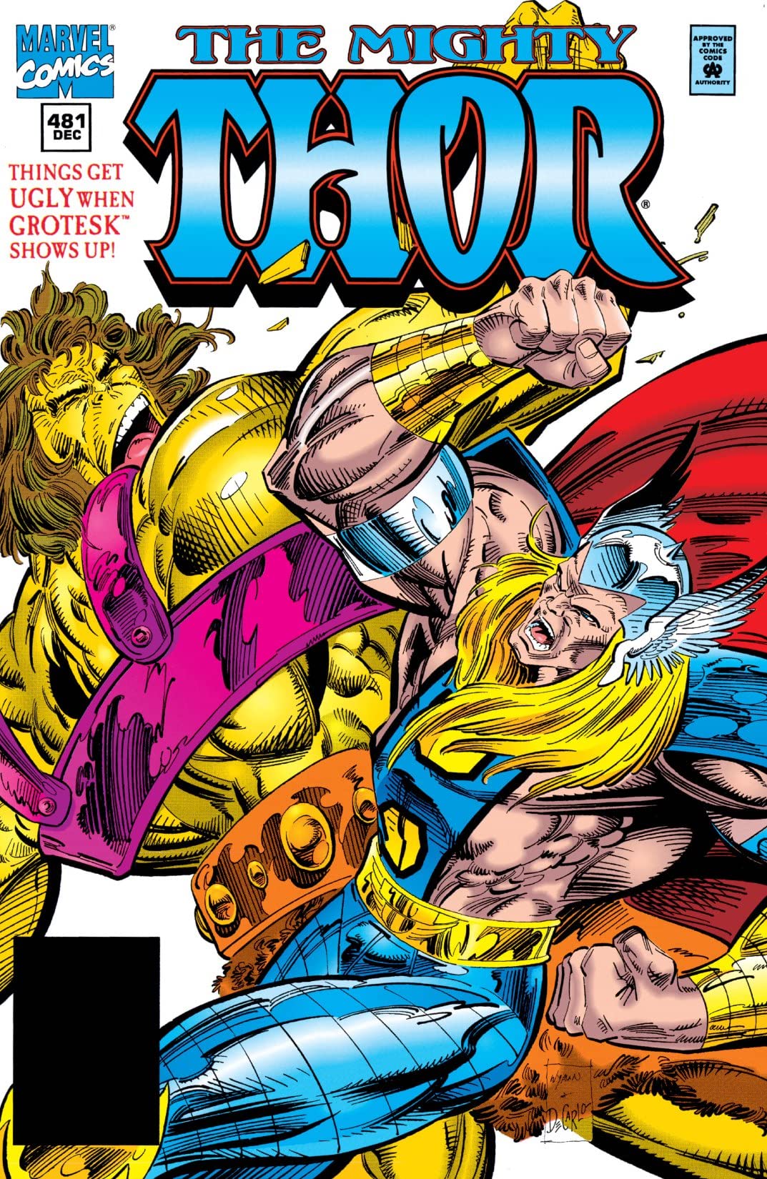 Thor #481 cover