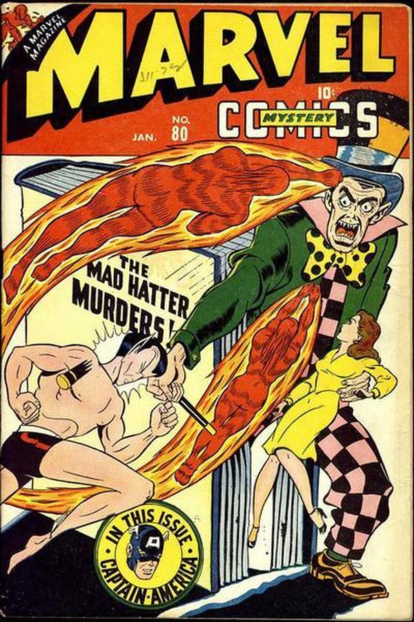 Marvel Mystery Comics #80 cover