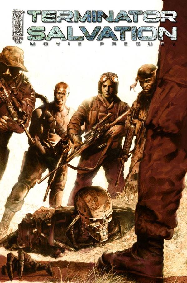 Terminator: Salvation Movie Prequel #3 cover