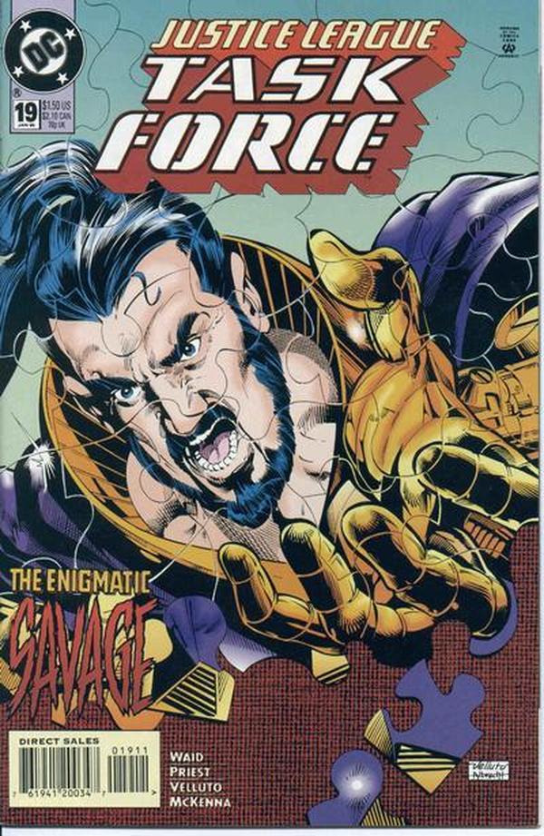 Justice League Task Force #19 cover