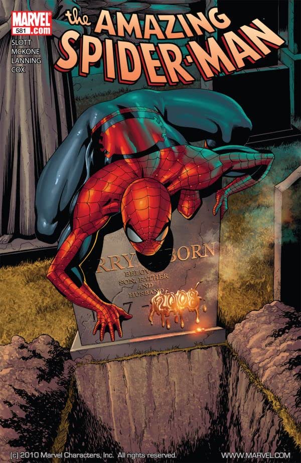 The Amazing Spider-Man #581 cover