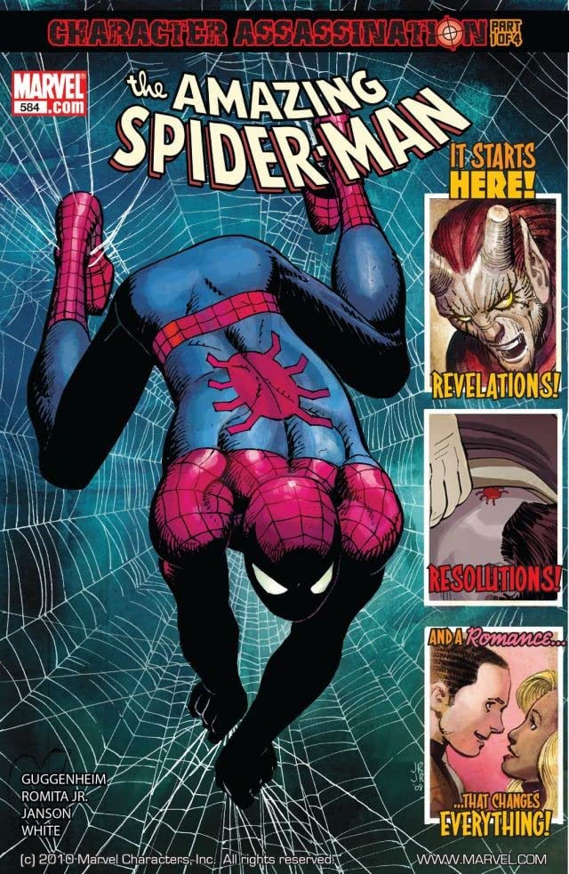 The Amazing Spider-Man #584 cover