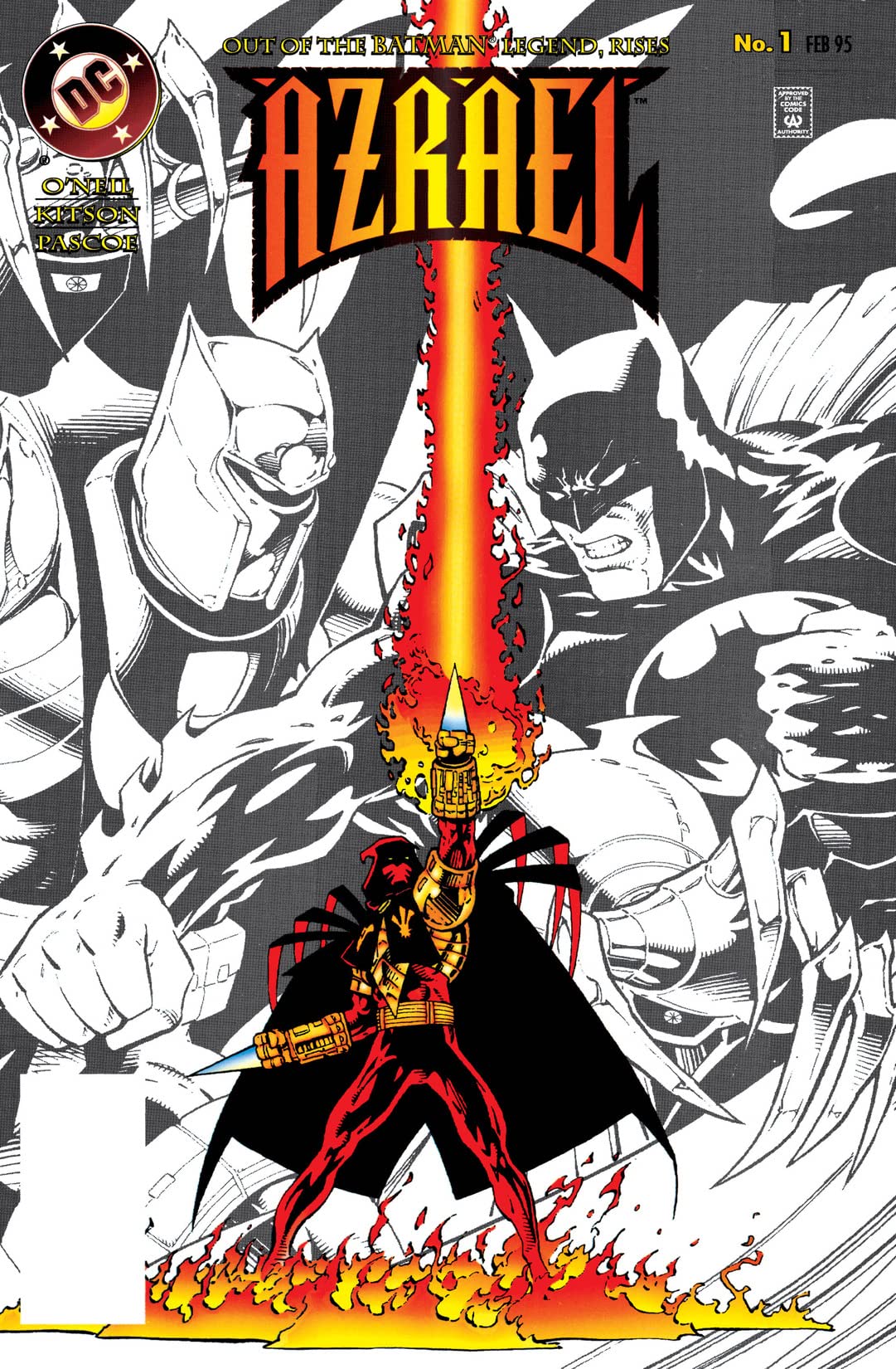 Azrael #1 cover