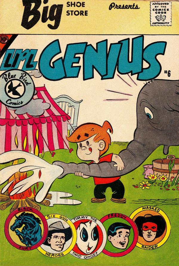 Li'l Genius #6 cover
