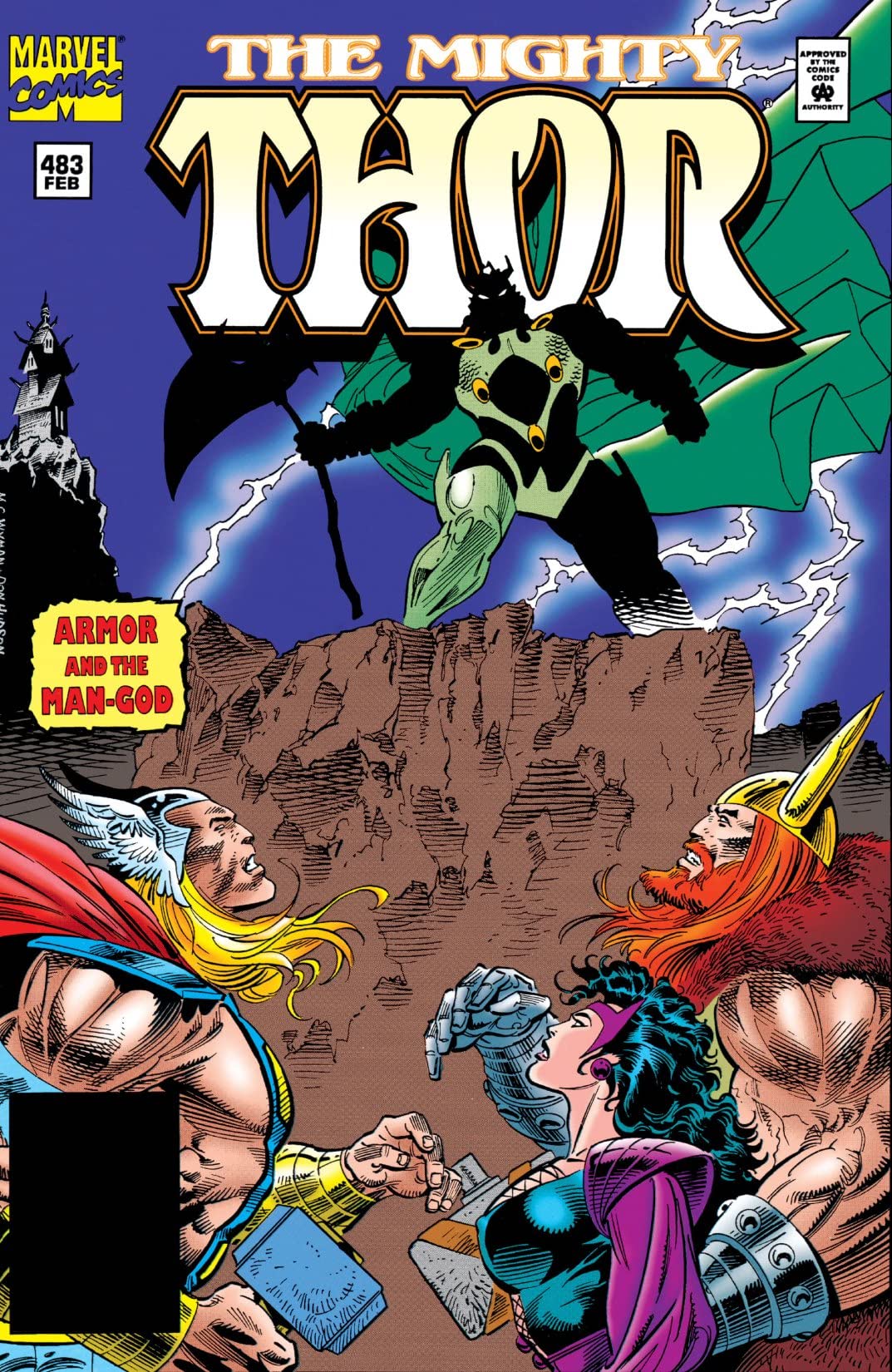 Thor #483 cover