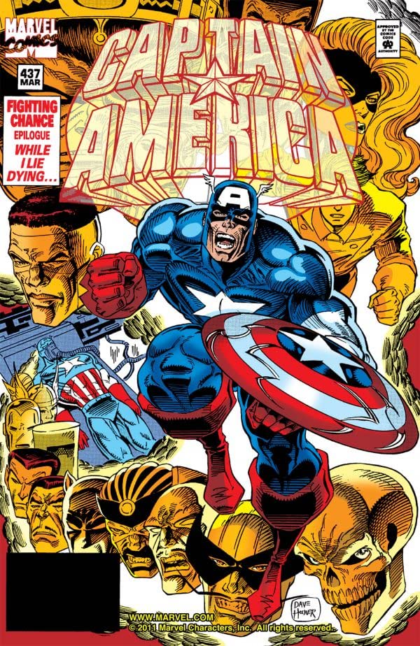 Captain America #437 cover