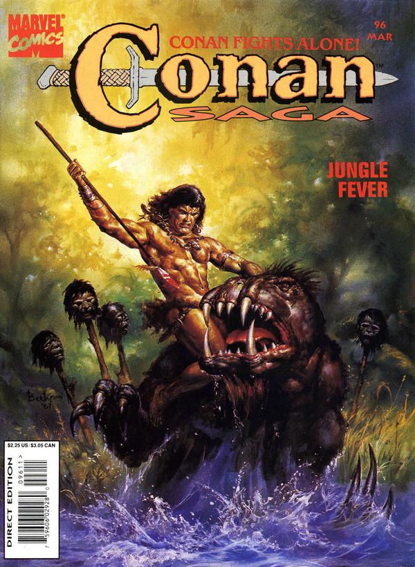 Conan Saga #96 cover