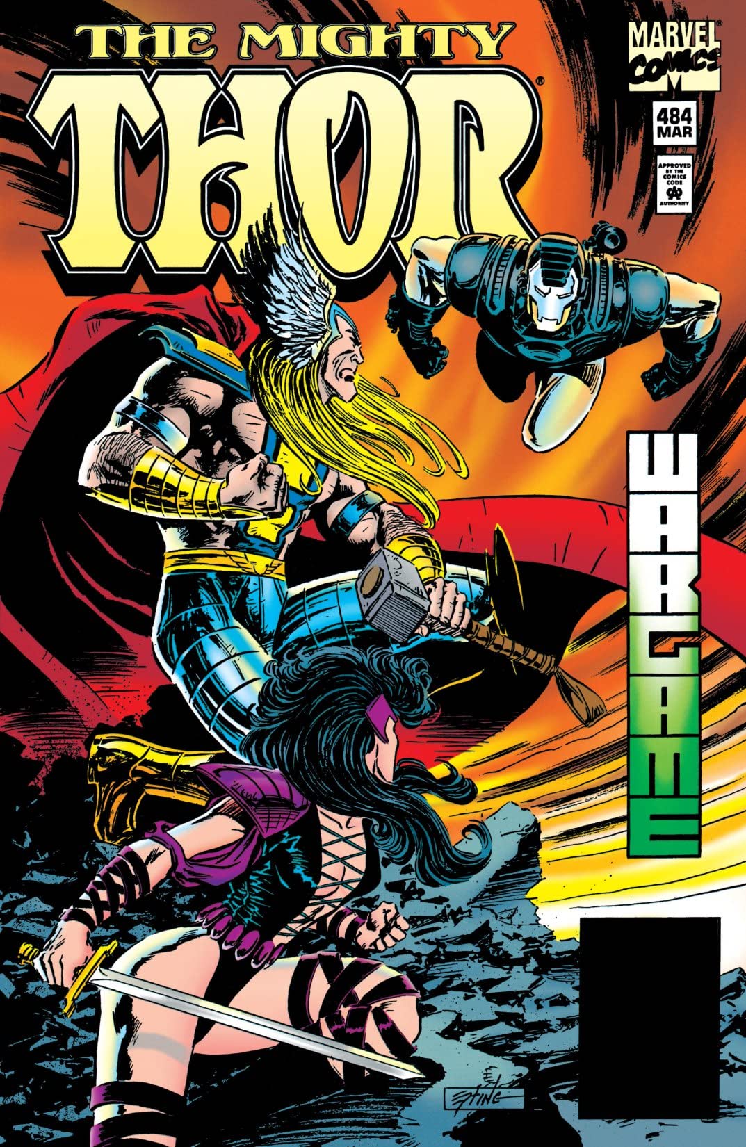 Thor #484 cover