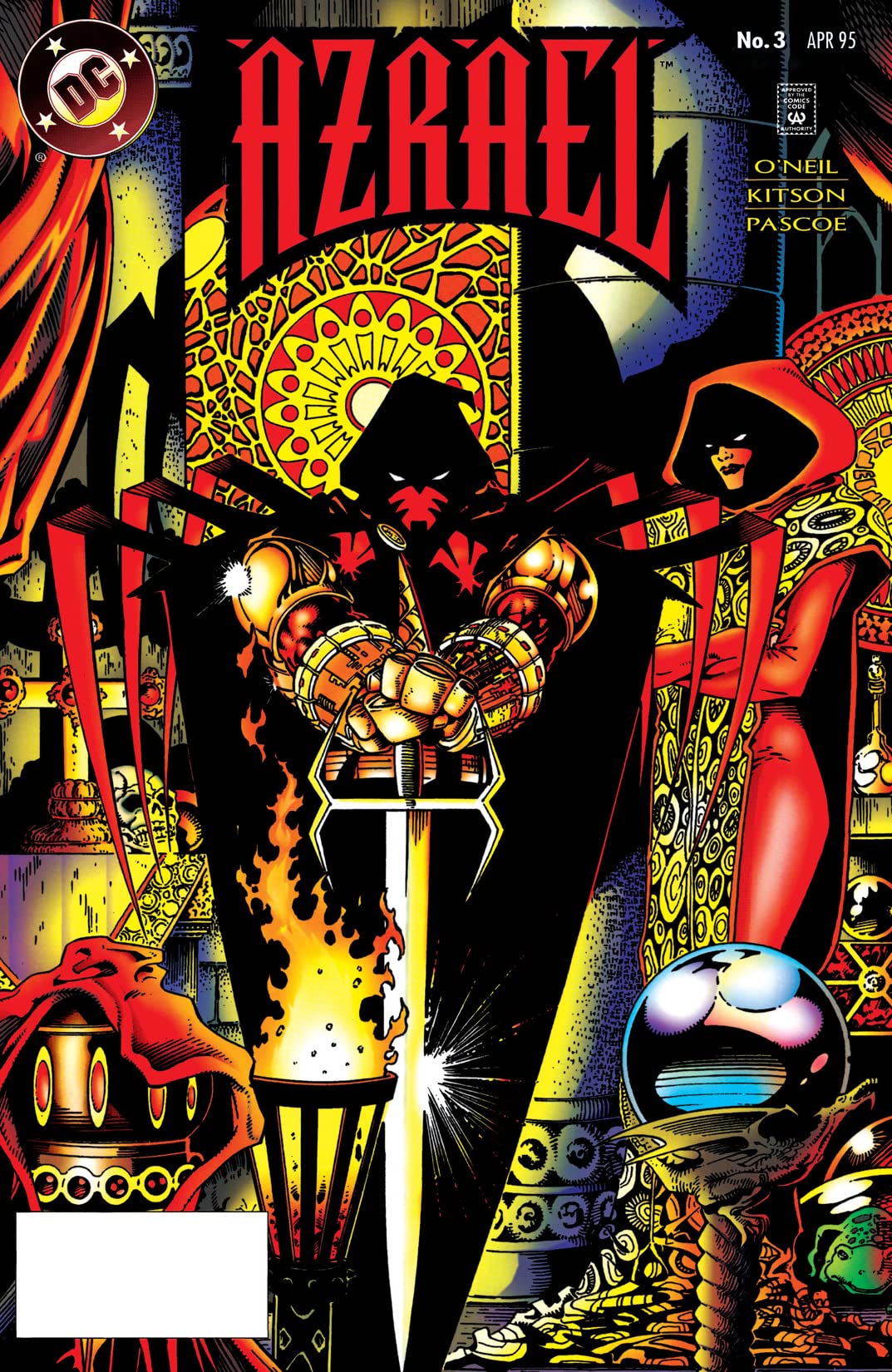 Azrael #3 cover