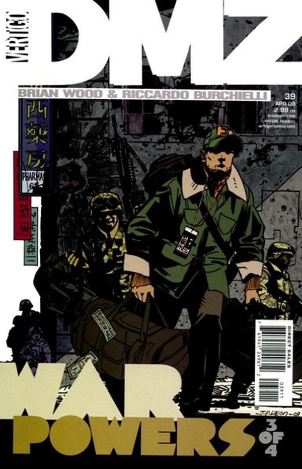 DMZ #39 cover
