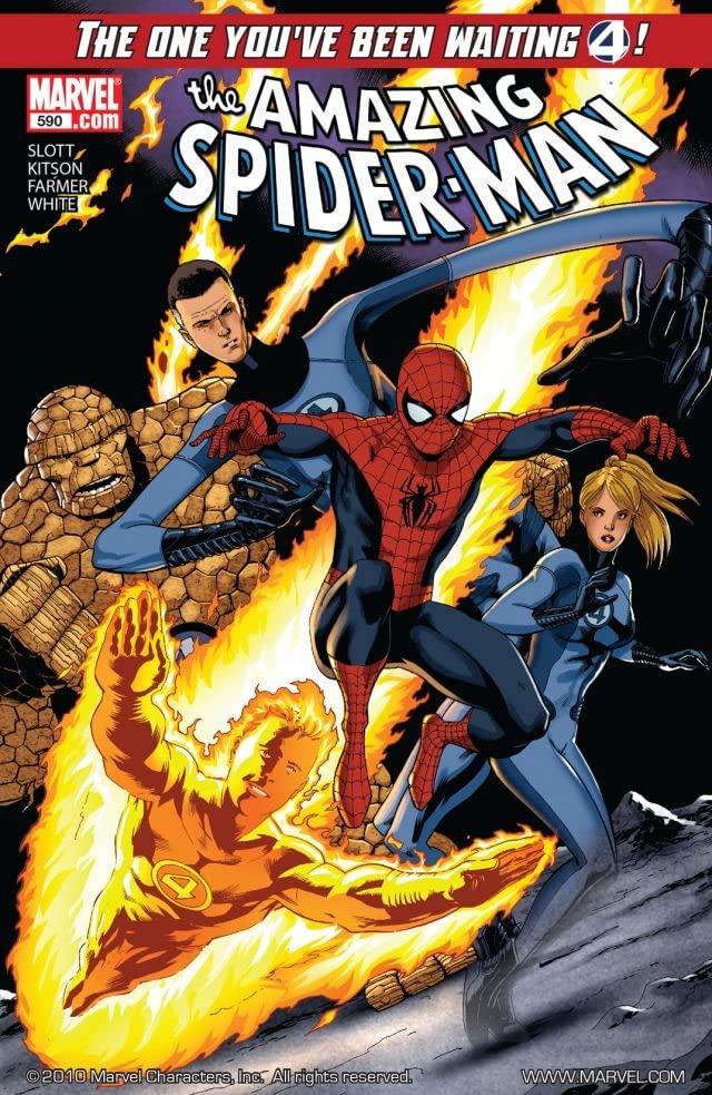 The Amazing Spider-Man #590 cover