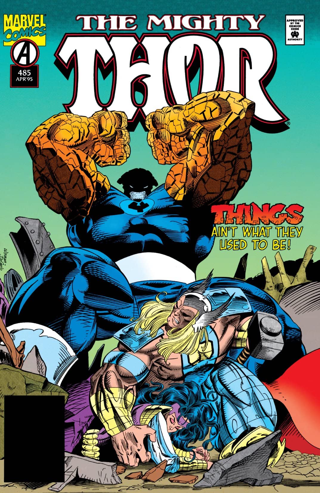 Thor #485 cover