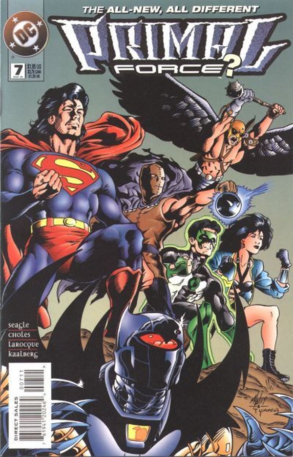 Primal Force #7 cover