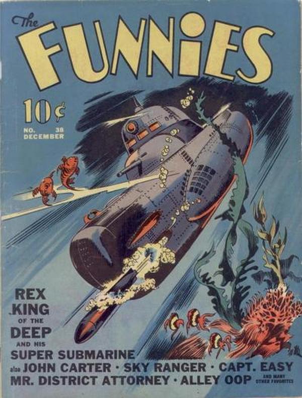The Funnies #38 cover