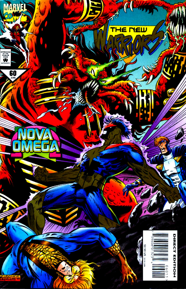 The New Warriors #60 cover