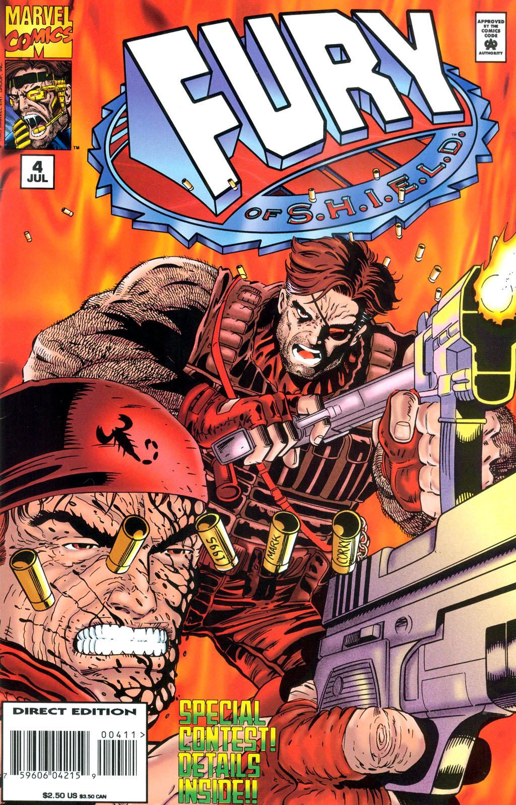 Fury of S.H.I.E.L.D. #4 cover
