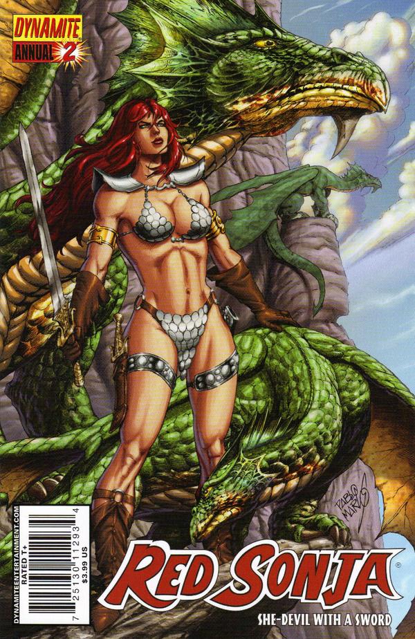 Red Sonja Annual #2 cover