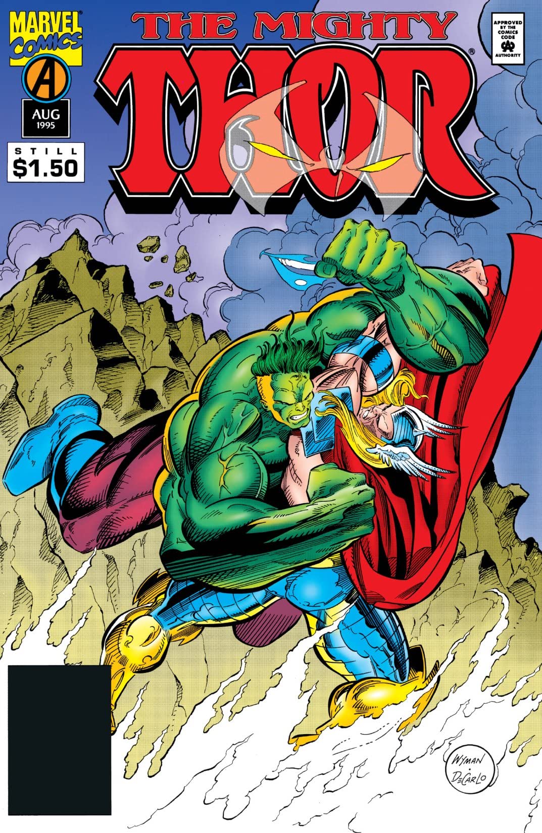 Thor #489 cover