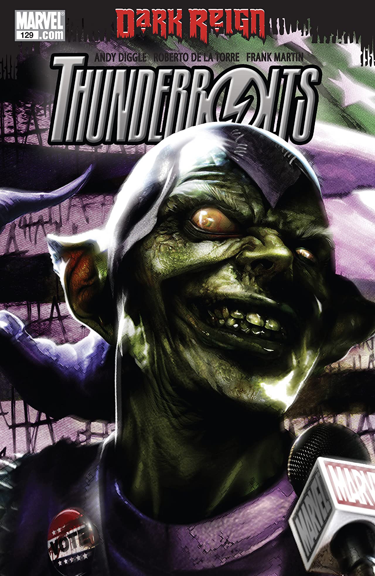 Thunderbolts #129 cover