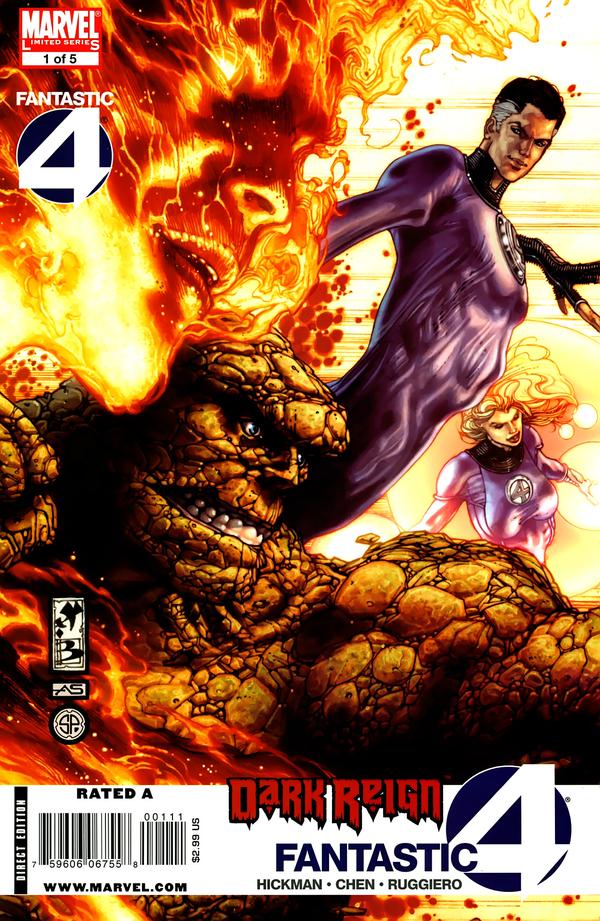 Dark Reign: Fantastic Four #1 cover