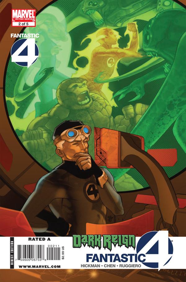 Dark Reign: Fantastic Four #2 cover