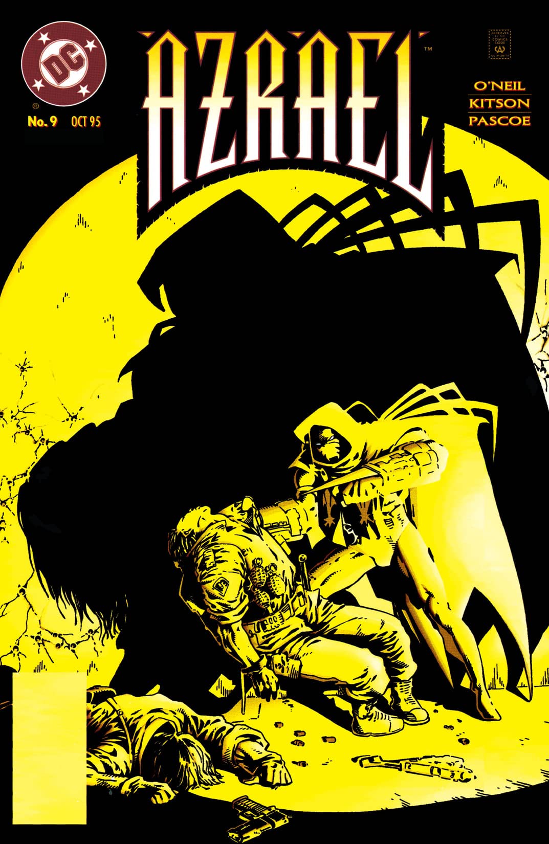 Azrael #9 cover