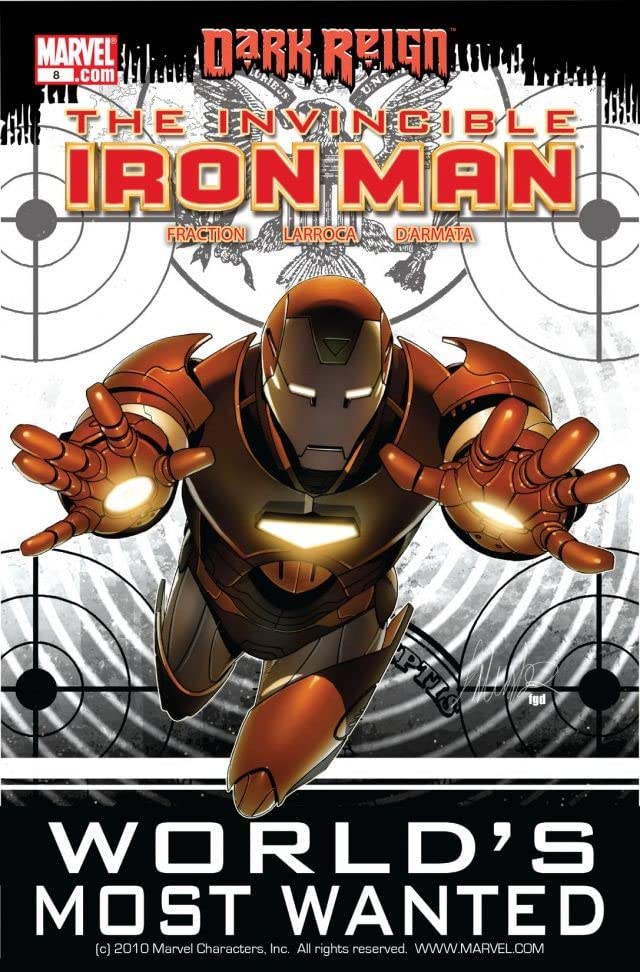 Invincible Iron Man #8 cover