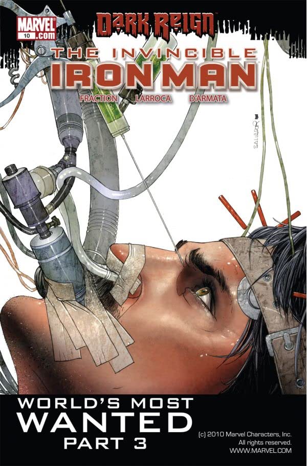 Invincible Iron Man #10 cover