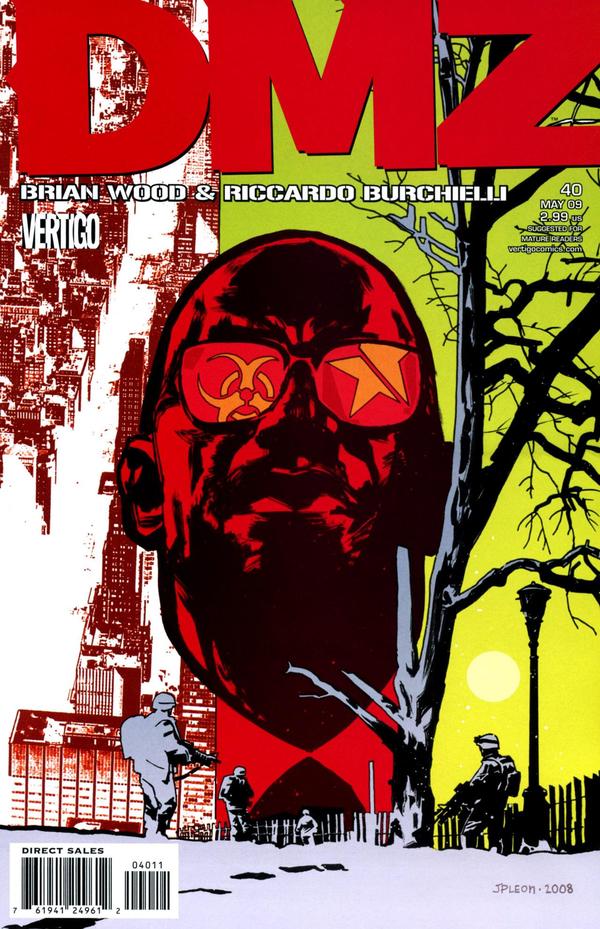 DMZ #40 cover