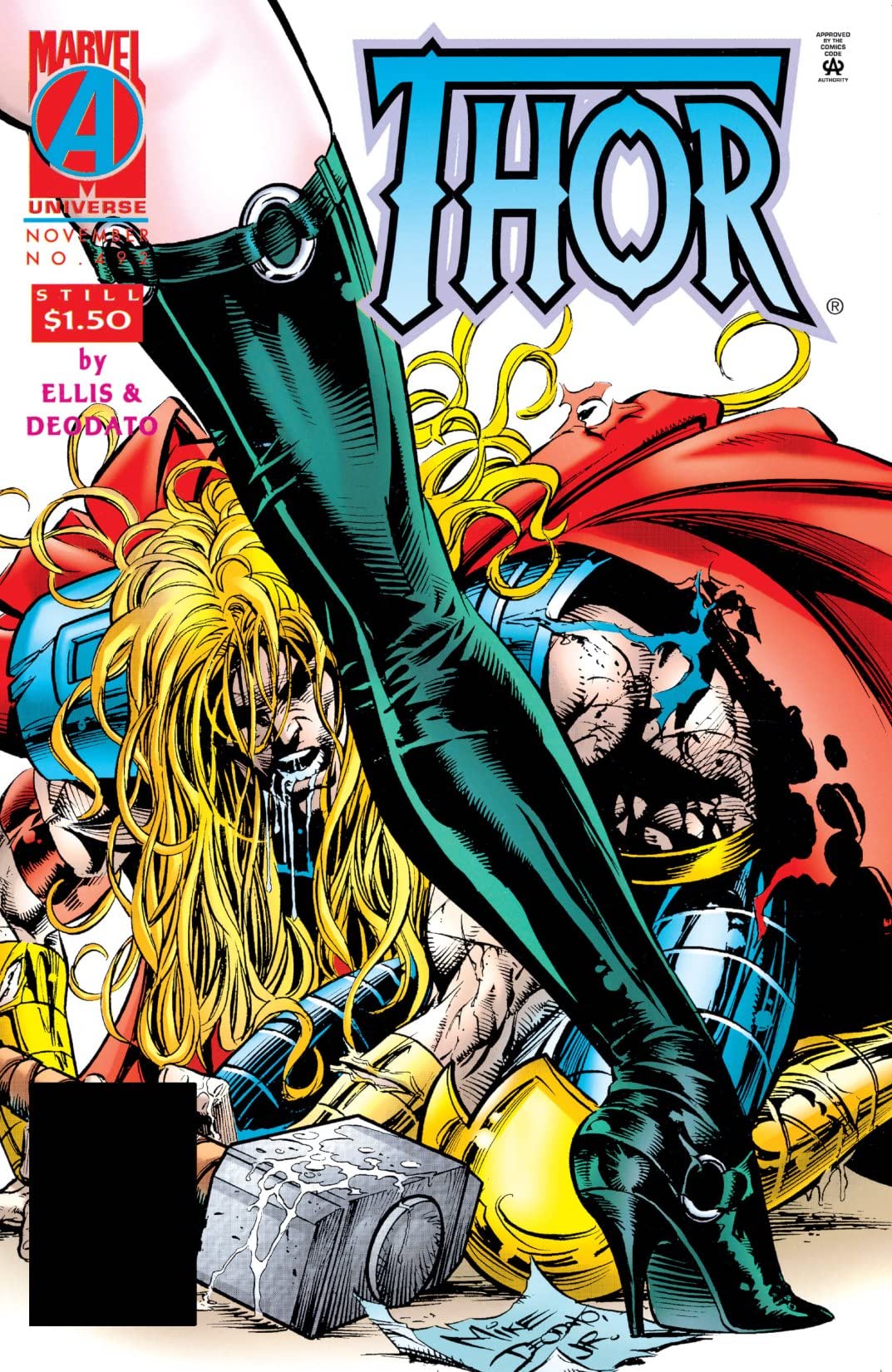 Thor #492 cover