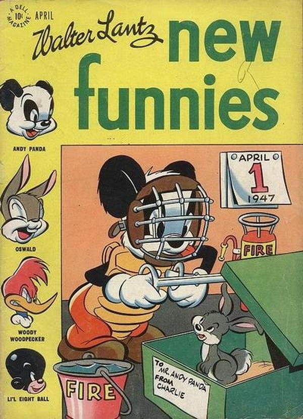 Walter Lantz New Funnies #122 cover