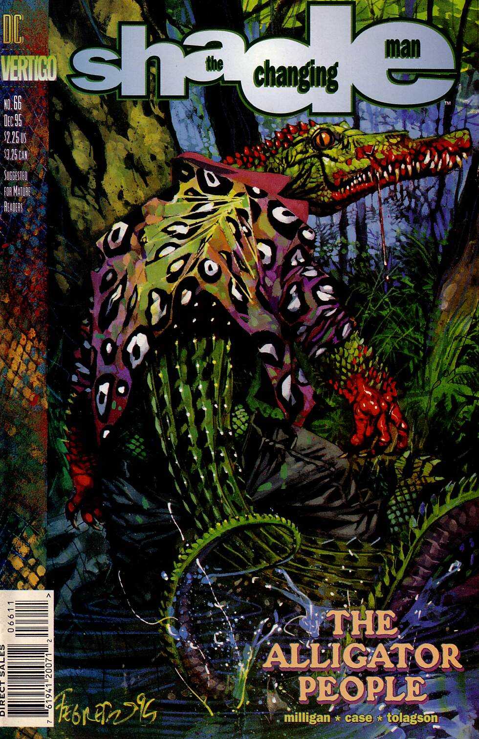 Shade, the Changing Man #66 cover